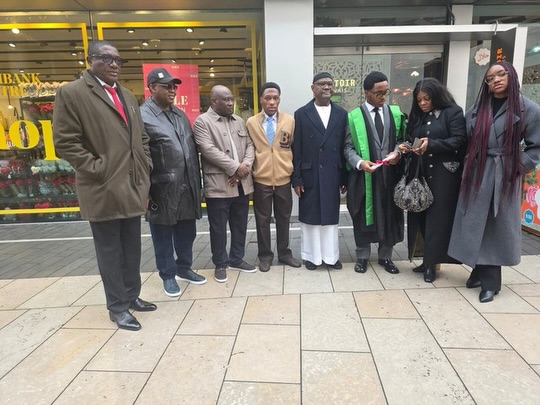 Nyesom Wike Pictured With His Wife, Eberechi Wike As Their Son Graduates From A University In UK