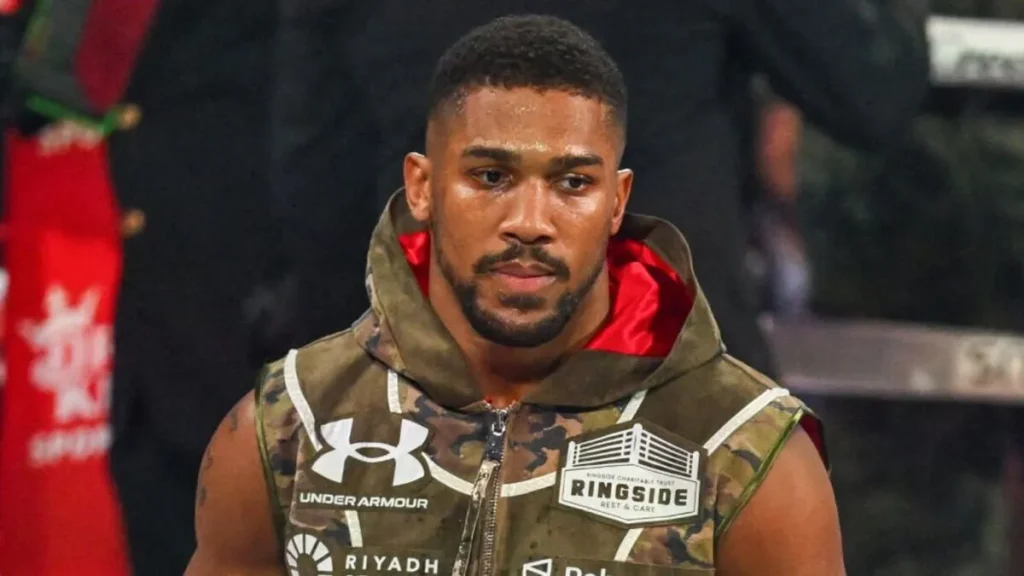 Anthony Joshua returns to UK after car crash in Nigeria