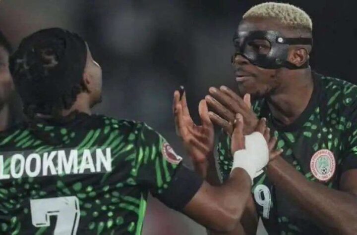 Super Eagles Ademola Lookman Dismisses On-Field Confrontation with Osimhen During Mozambique Match, Says It Was Merely a Pitch Discussion
