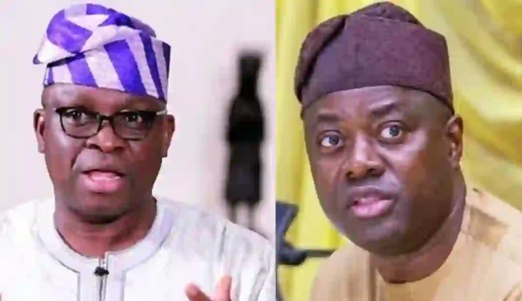 Makinde Derogatory Comment Against Tinubu Confirmed He Got A Cold Shoulder During Last Visit- Fayose