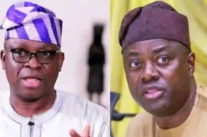 Makinde Derogatory Comment Against Tinubu Confirmed He Got A Cold Shoulder During Last Visit- Fayose