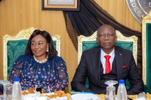 Gov Siminalayi Fubara Reacts As He Hosts State Banquet In Honour Of Justice Obietonbara Daniel- Kalio