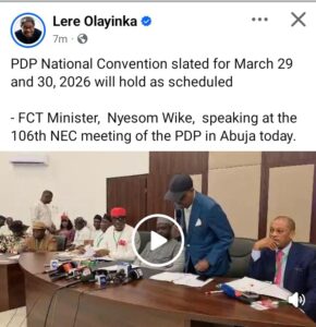 Bala Mohammed, Seyi Makinde Absent As Nyesom Wike Leads PDP BoT Meeting in Abuja [Photos]