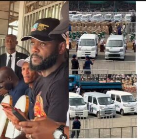 Seyi Tinubu Leads the Distribution of Cars and Other Items at the City Boy Engagement Tour in Imo