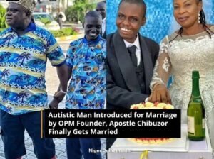 Autistic Man Introduced for Marriage by OPM Founder, Apostle Chibuzor Finally Gets Married