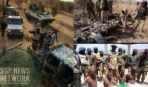 Borno Att@ck: Boko Haram K+lls Major, 3 Soldiers, Hunter, D+stroys Military Vehicles
