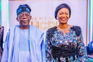 Please Re-elect my husband, I want to enjoy Nigeria at old age — Remi Tinubu passionately appeals