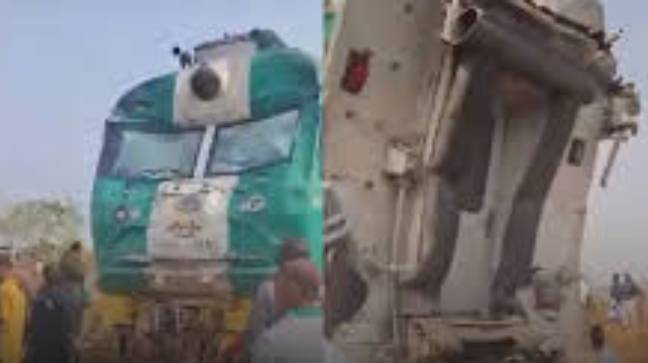 Passengers Inj¥red as Kaduna–Abuja Train derails after massive Collision