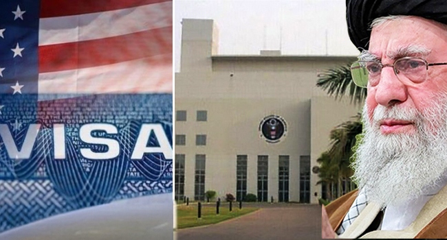 U.S. Embassy Cancels Abuja Visa Appointments, Warns Citizens to Stay Indoors Over Iran Protest Fears