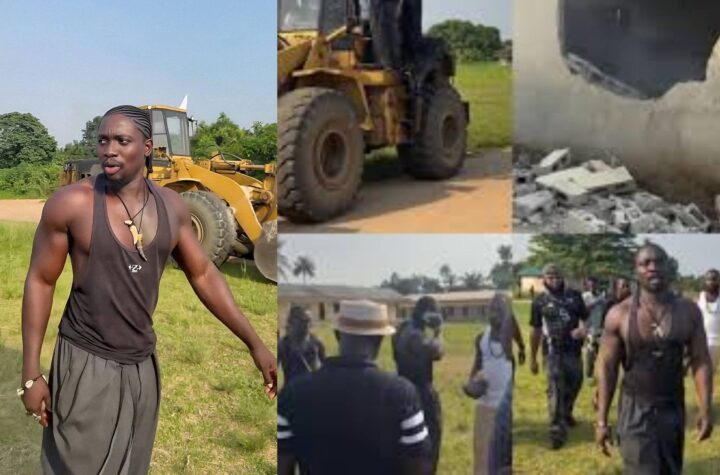 VeryDarkMan Presents Burna Boy’s School Plan To Ahoada King