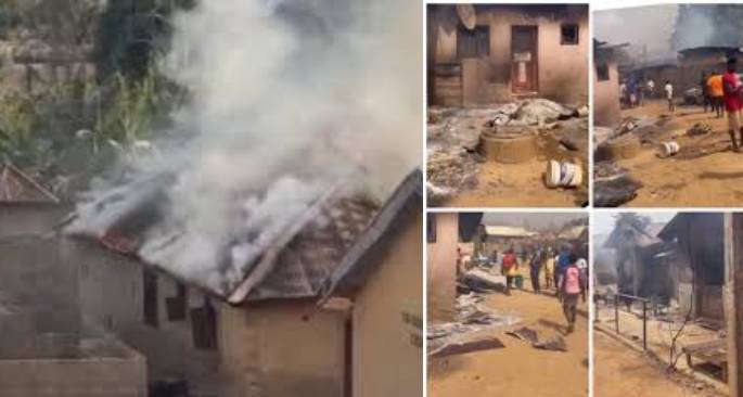 WATCH: Suspected Herdsmen Att*ck Mararaba Community Near Abuja