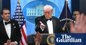 Trump Rushed Off Stage as G+nsh%ts Disrupt White House Correspondents’ Dinner