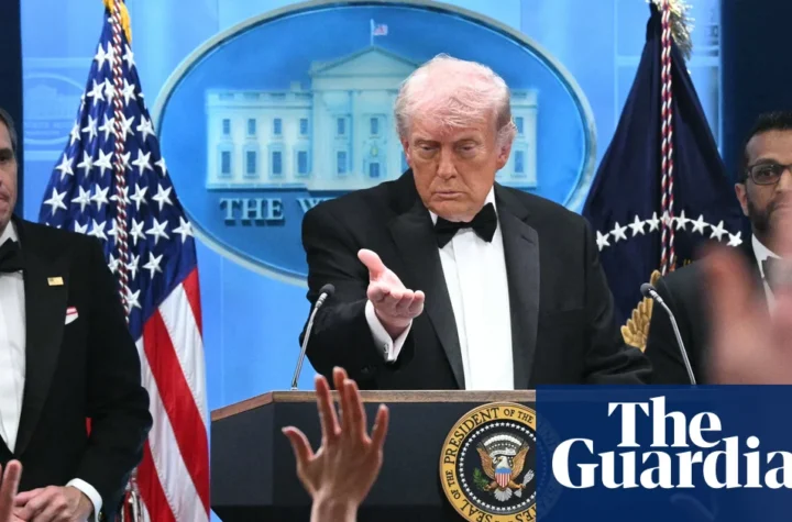 Trump Rushed Off Stage as G+nsh%ts Disrupt White House Correspondents’ Dinner