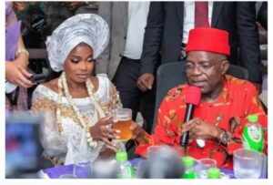 Umahi Calls For Stronger Marriage Ties Between Igbos And Yorubas, As Otti Hands Over Sister To lleri