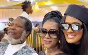 Genevieve Nnaji makes rare public appearance at Lagos event