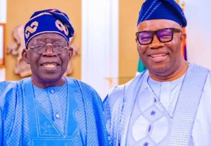 ‘TIl send you to scatter the other side’ - Tinubu tells Akpabio