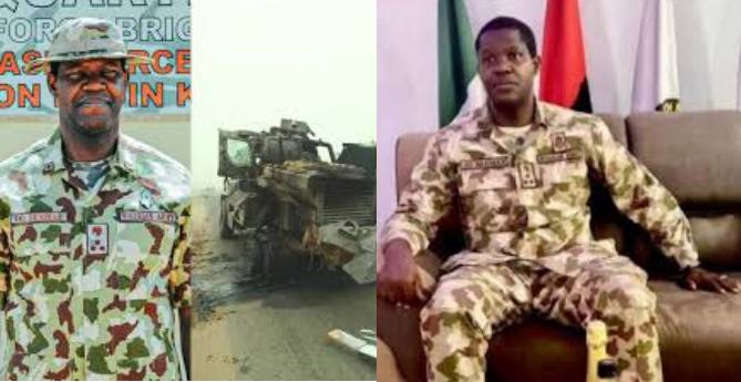 Brigadier-General Braimoh K+lled After Armoured Vehicle Failed to Start During D+adly Borno Att@ck