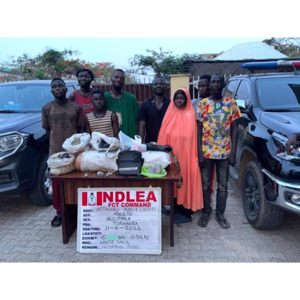 NDLEA Storms Abuja Dr¥g Hubs, Arrests 132 Suspects in Massive Crackdown