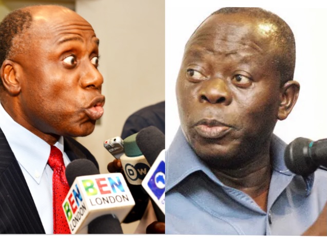 Oshiomhole Has Been Saying Rubbish Whenever They Put Him On TV, One Day I Will Confront Him - Amaechi