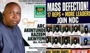 Defection Wave Hits ADC As 17 Reps Leave Party, Join NDC - Listen to Akin AKINYEMI on The Facts Podcast as he spills the tea