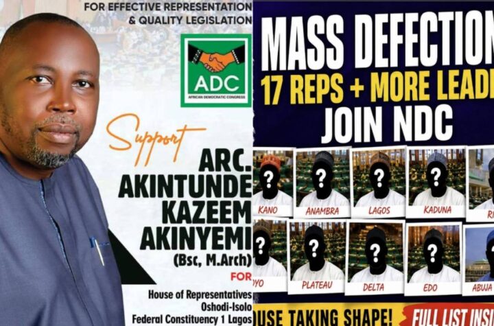 Defection Wave Hits ADC As 17 Reps Leave Party, Join NDC - Listen to Akin AKINYEMI on The Facts Podcast as he spills the tea