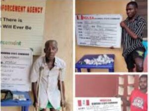 NDLEA Arrests Three Suspect With Disability, Including 60-Year-Old Man, For Dr¥g Tr@fficking