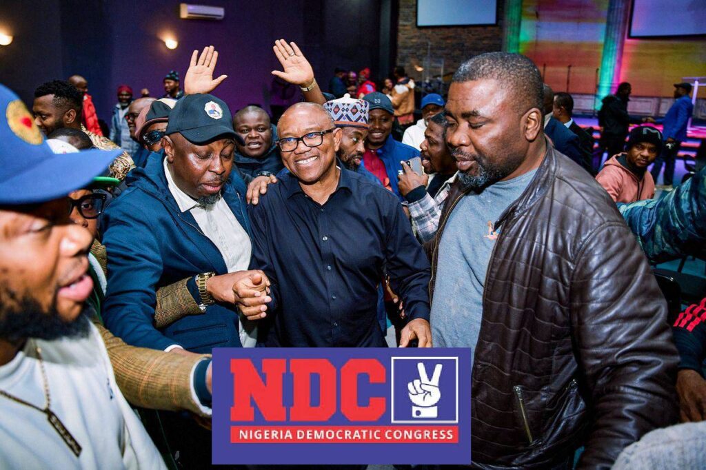 VIDEO: Peter Obi received a warm reception from Nigerians in Cape Town, South Africa