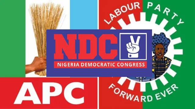 There’s an impostor here. We elected him under Labour Party, he left us to APC and when they denied him ticket, he quickly joined NDC.
