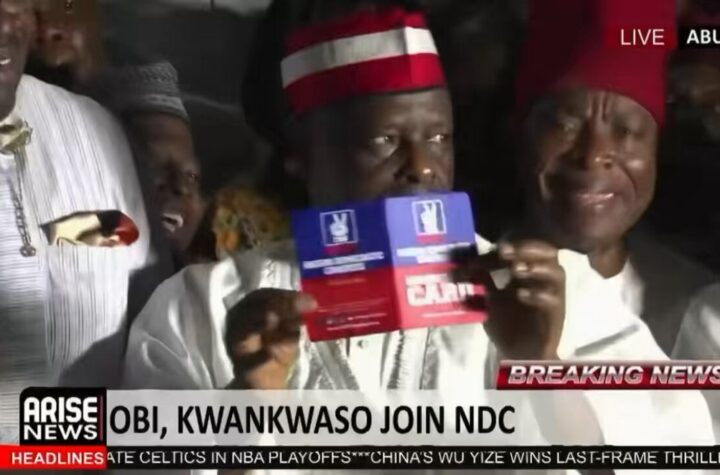 Peter Obi, Kwankwaso Officially Join NDC (VIDEO)