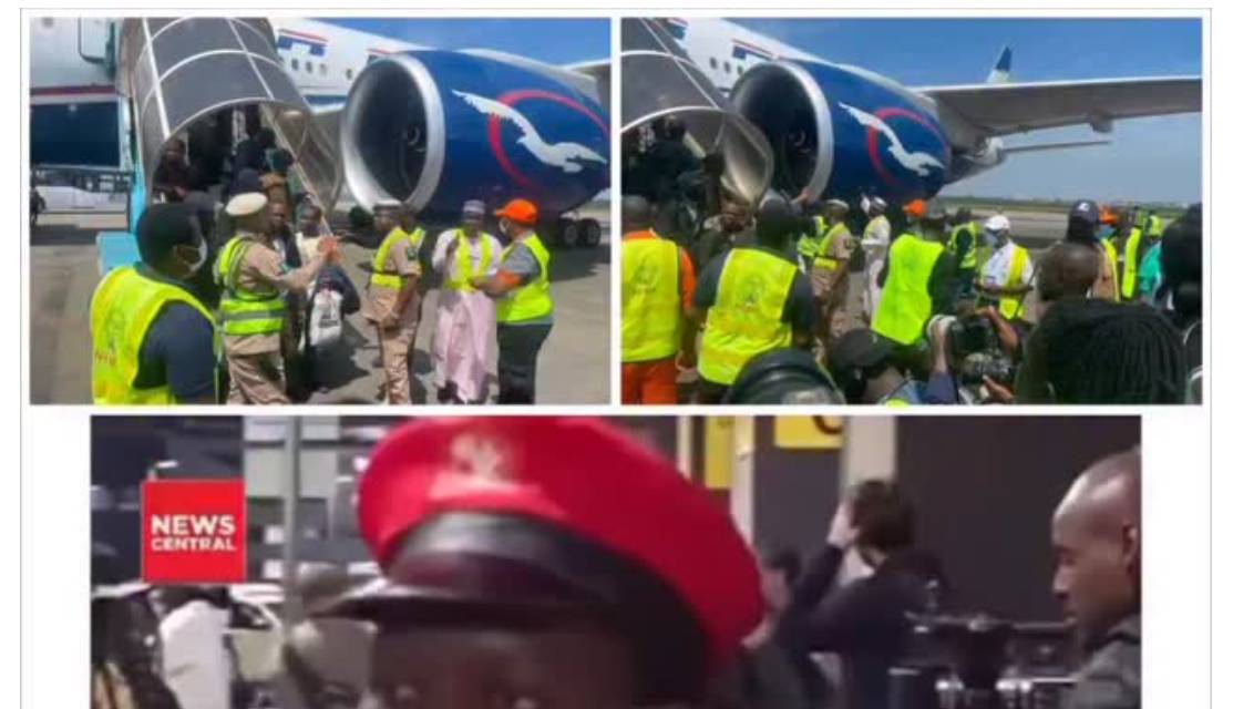 268 Nigerians Fleeing X+nophobic Att@cks Return Home from South Africa