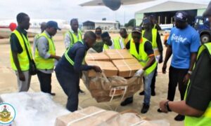 Nigerian Air Force airlifts sensitive materials for Ekiti governorship election