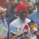 ₦1.3trn Derivation Probe: Ex-Delta Governor Ifeanyi Okowa Spotted at EFCC Lagos Office