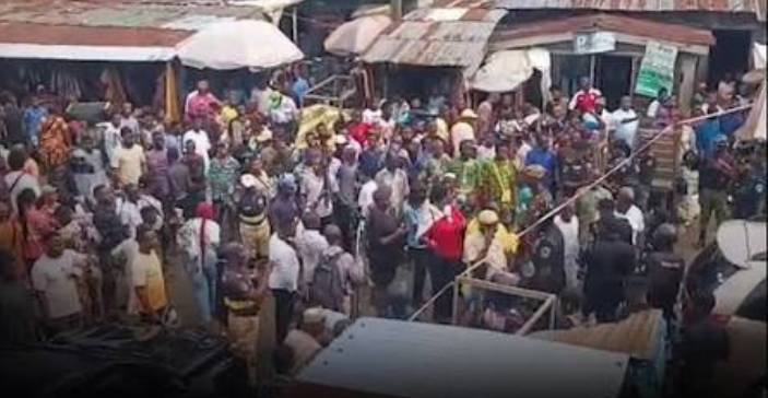 Terror in Lagos: One Injured as Improvised Explosive Device Explodes Under Vehicle in Mushin Market