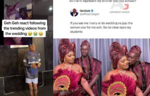 VIDEO: Geh Geh say those that he spoiled their relationships should go back and beg their girlfriend