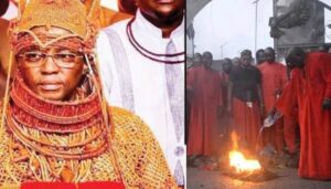 Oba of Benin Invokes Powerful Traditional C¥rses on K+dnappers, Armed Robbers and Ev+l-Doers in Edo
