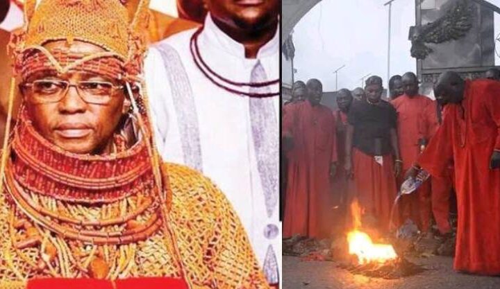 Oba of Benin Invokes Powerful Traditional C¥rses on K+dnappers, Armed Robbers and Ev+l-Doers in Edo