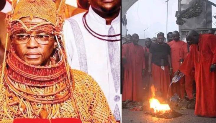 Oba of Benin Invokes Powerful Traditional C¥rses on K+dnappers, Armed Robbers and Ev+l-Doers in Edo