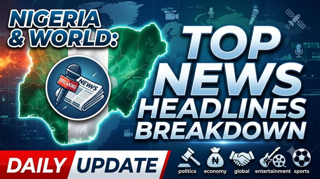 Top news headlines and major developments across Nigeria and globally over the last 24 hours (July 23, 2026):