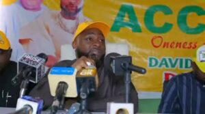 Osun election: Davido reacts as Akpabio, over 10 APC govs storm Osogbo