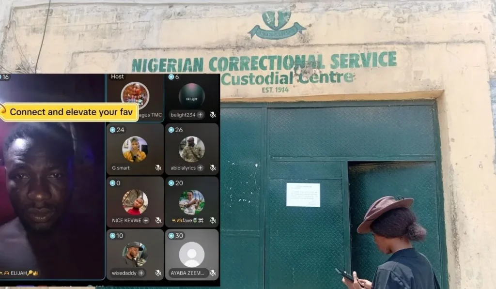 Man on D+ath Row for K+lling UNIOSUN final year Student for R+tuals now Hosting TikTok Live Sessions From Prison
