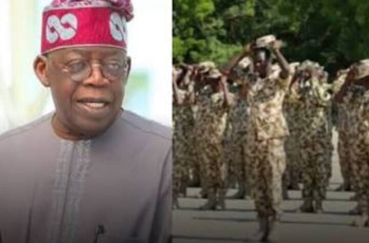 Pres. Tinubu Approves 80% Salary Increase for Military Personnel