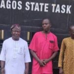 Three Suspects Arrested While Trying to Ste@l Brain-Box From Lagos Taskforce Vehicle in Oshodi