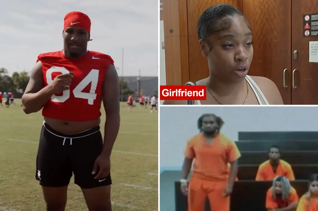 19-Year-Old U.S College Football Star Accused Of Sl@mming Pregnant Girlfriend To The Ground After She Refused To Take Ab%rtion Pill