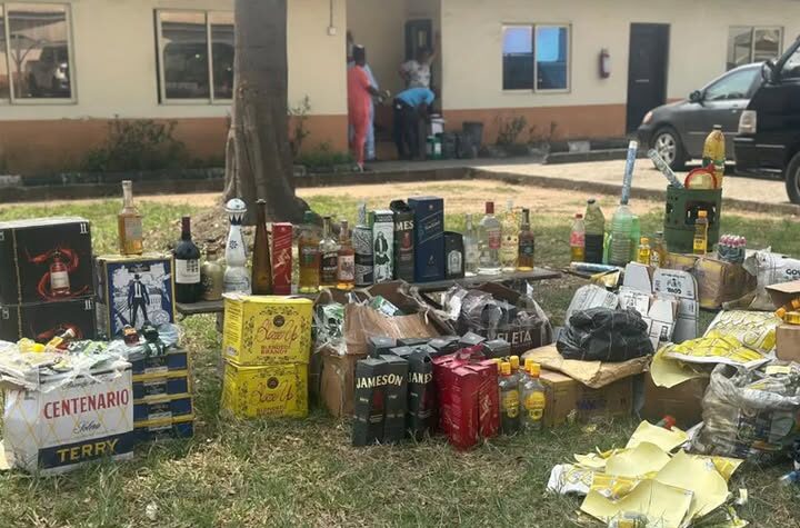 Fake wine factory uncovered and sealed in Lagos as police arrest 48-year-old suspect