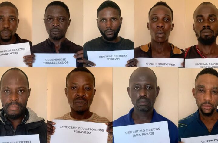 Nine Crude Oil Th+eves Sentenced to 10 Years in Prison in Akwa Ibom