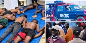 NSCDC parades suspended Niger State commandant, 24 officers over de@ths of 37 miners in their custody