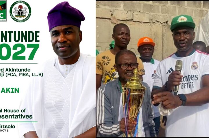 Unlocking Oshodi’s full potential: ADC House of Reps Candidate, Hon. Waheed Adetunji Akintunde pledges to discover and nurture the next generation of sporting talent