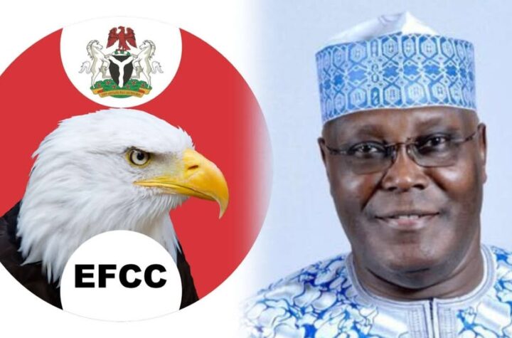 EFCC Receives Fresh Petition Seeking Investigation of Atiku Abubakar Over Alleged Financial Crimes