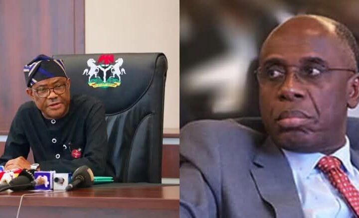 I will rather be childless than have one that will use my death to play politics – Nyesom Wike blasts Rotimi Amaechi for his comment about his late mum